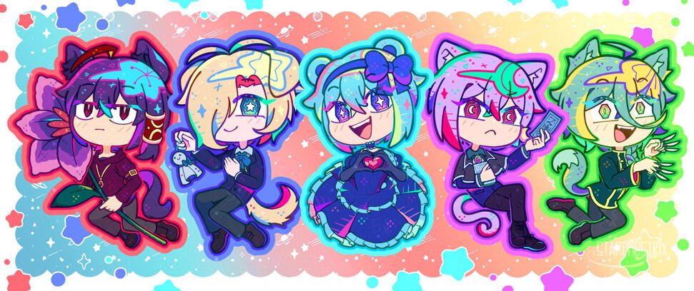 Witch's Heart Chibis Witch's Heart Chibis